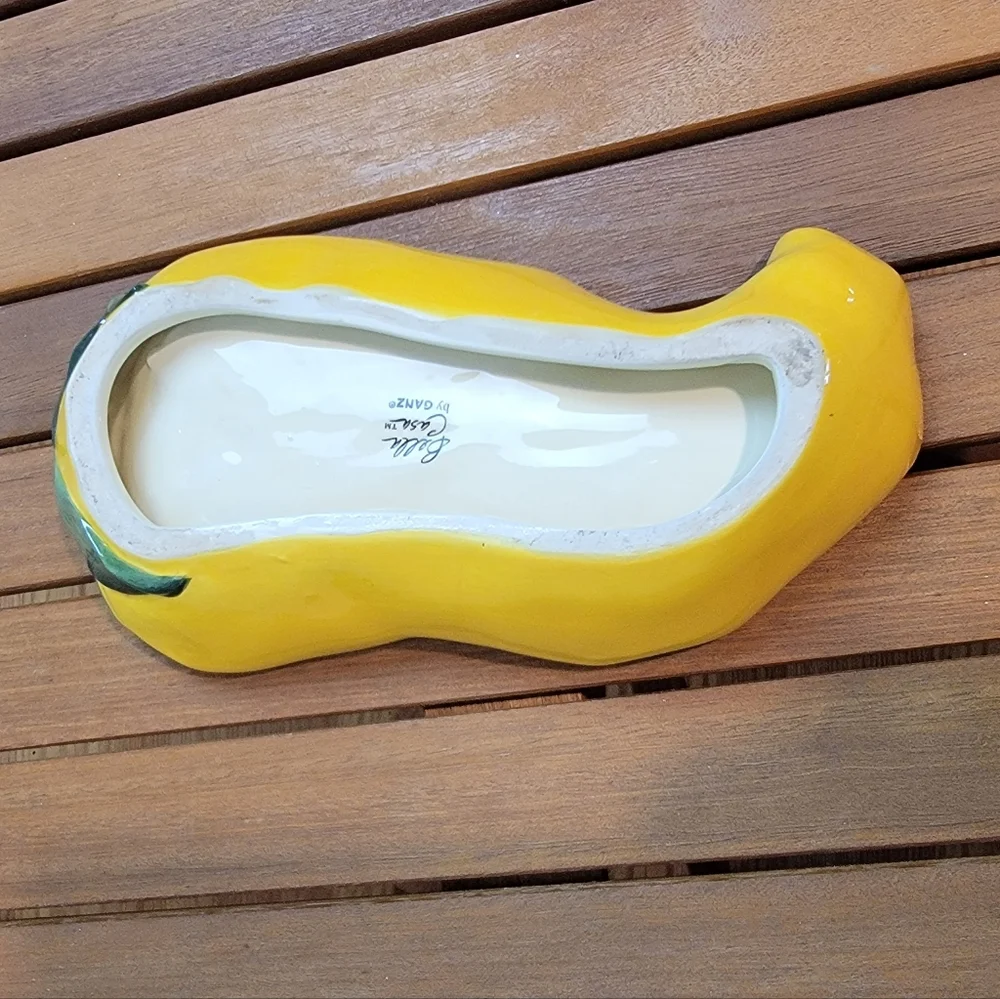 Bella Casa by‎ Ganz Yellow Pepper Dipping Bowl Salsa Queso Guacamole Replacement